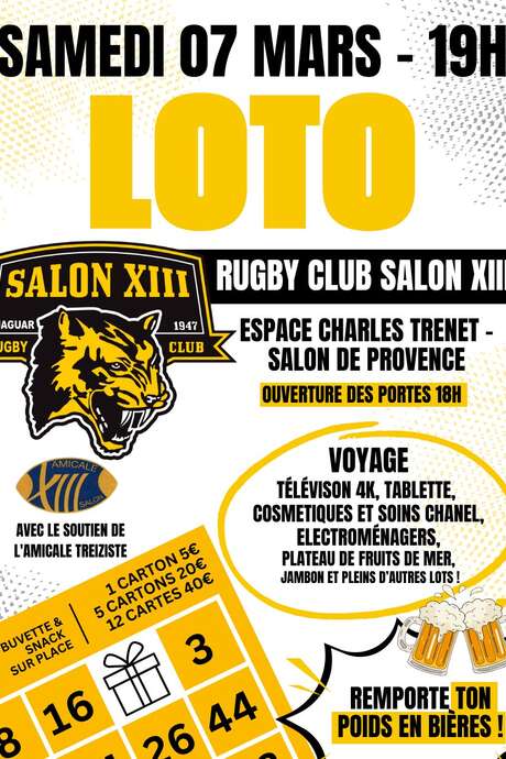 Loto du rugby XIII