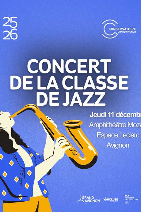 Concert de la classe de jazz