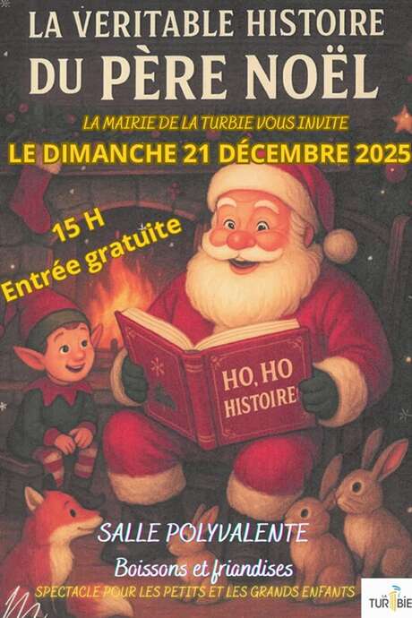 Spectacle "La véritable histoire du Père Noël"