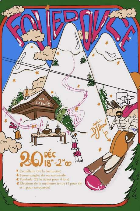 Soirée de clôture de saison au Bar Edelweiss : folie douce