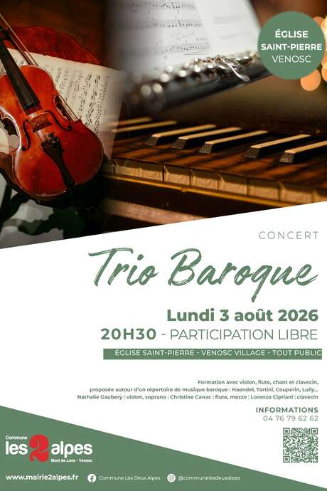 Concert - Trio baroque