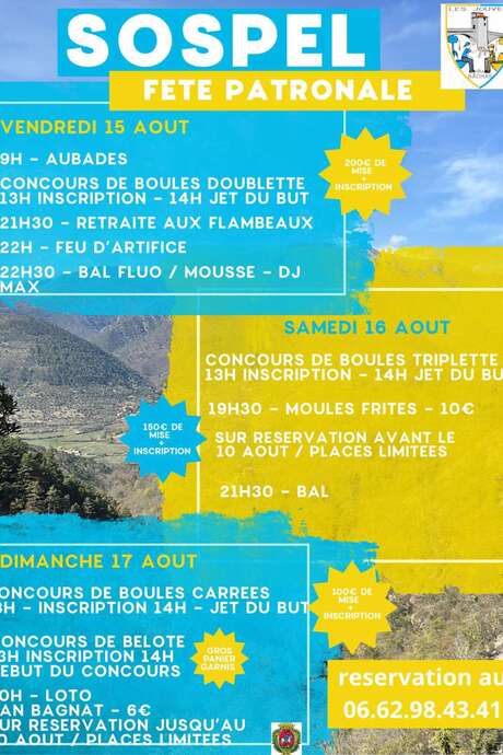Festivités du 15 août - festivités de la fête patronale