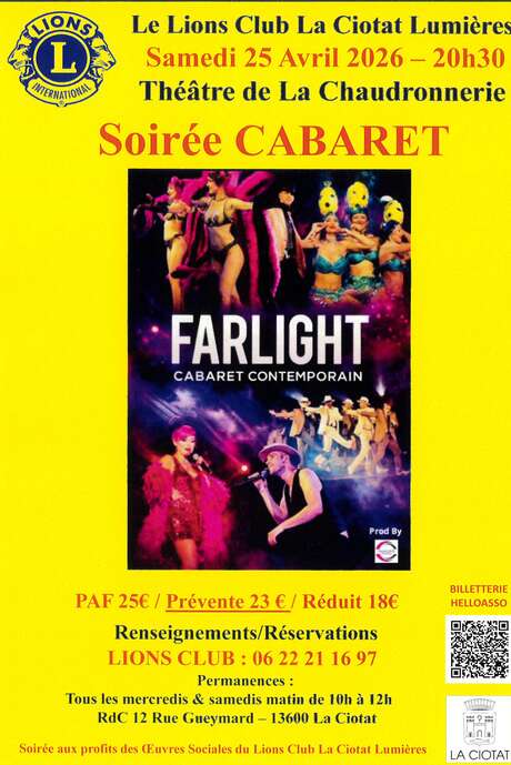 Serata Cabaret Farlight