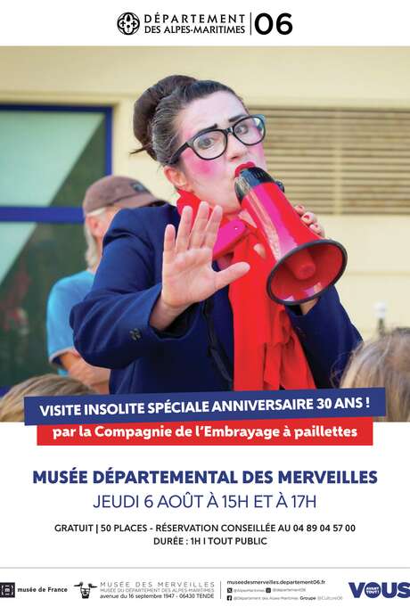Visite insolite spéciale anniversaire 30 ans !