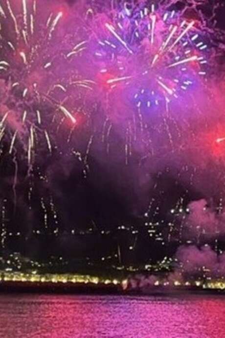 Sortie en mer – Feu d’artifice de Menton