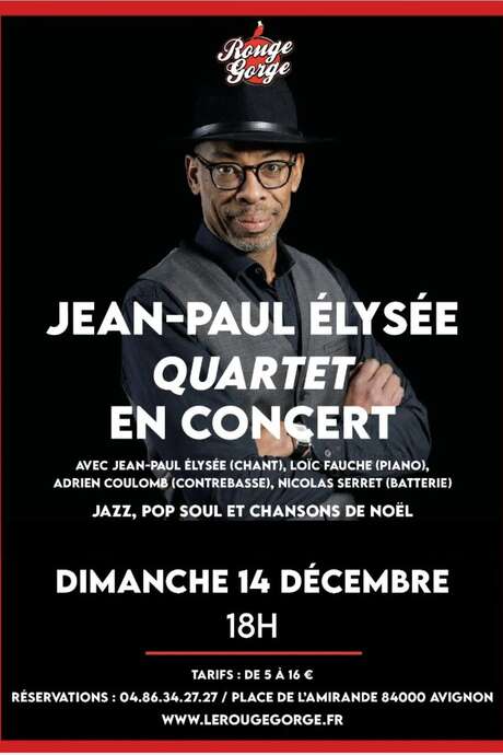 Un Vent de Jazz celebra la Navidad :: Jean-Paul Elysée Quartet en concierto