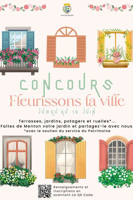 Concours "Fleurissons la ville"