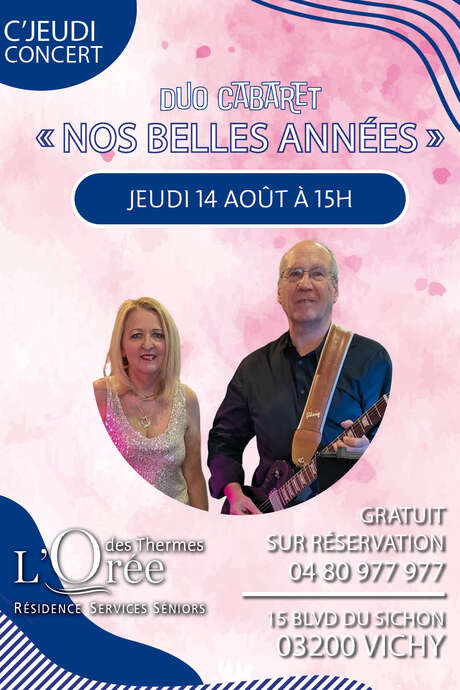 Concert duo nos belles années