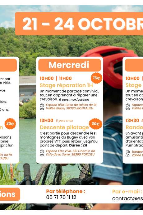 Stage réparation vélo