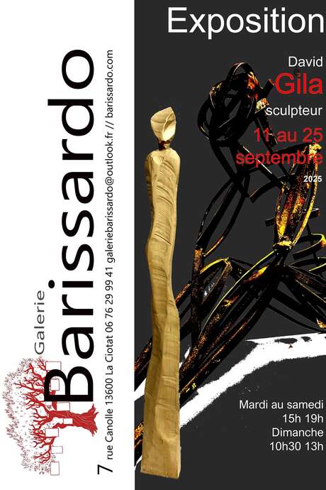 Ausstellung von Skulpturen von David Gila