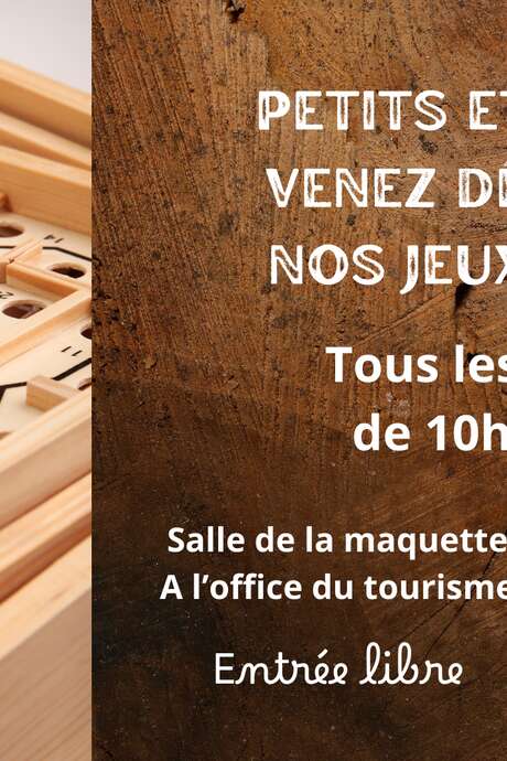 Jeux en bois pour petits et grands