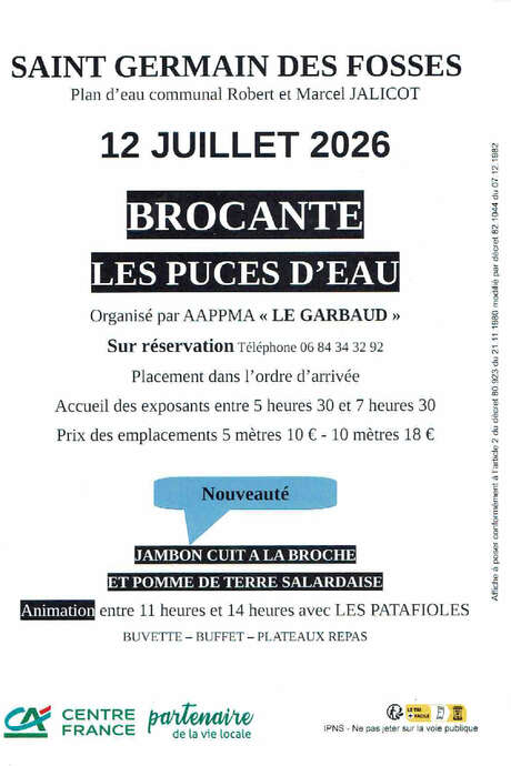 28ème brocante Les Puces d'Eau