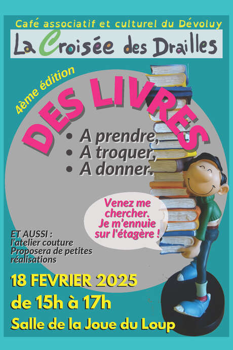 4e édition des livres à prendre, troquer, donner