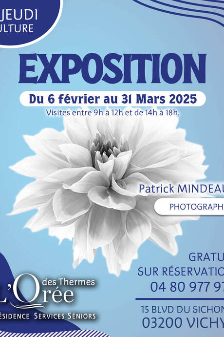 Exposition Patrick Mindeau - Photographe