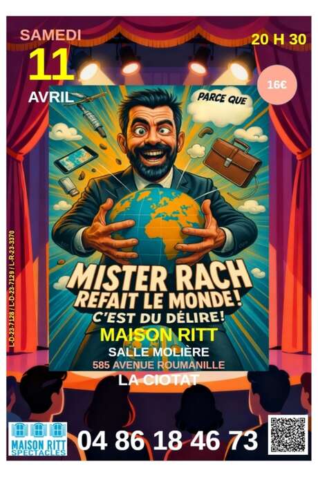 Stand-up-Show Mister Rach gestaltet die Welt neu