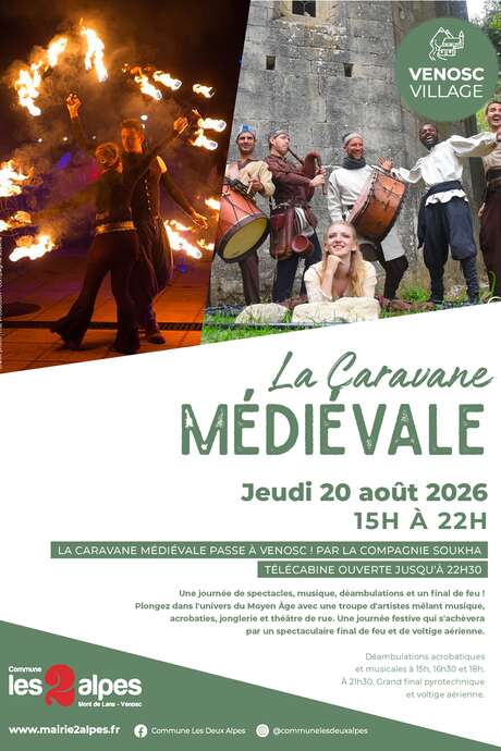 La Caravane Médiévale à Venosc