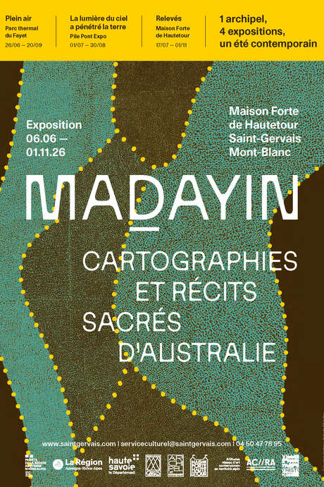 Exhibition -  Mad̲ayin: Sacred Maps and Stories of Australia
