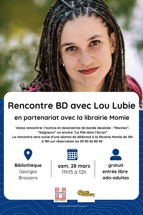 Rencontre BD avec Lou Lubie