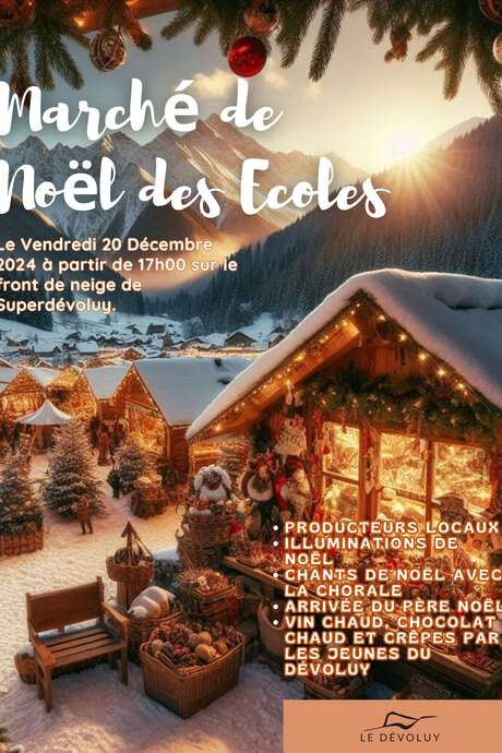 Marché de Noël des écoles