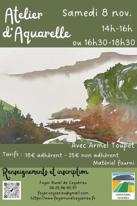 Atelier d'aquarelle