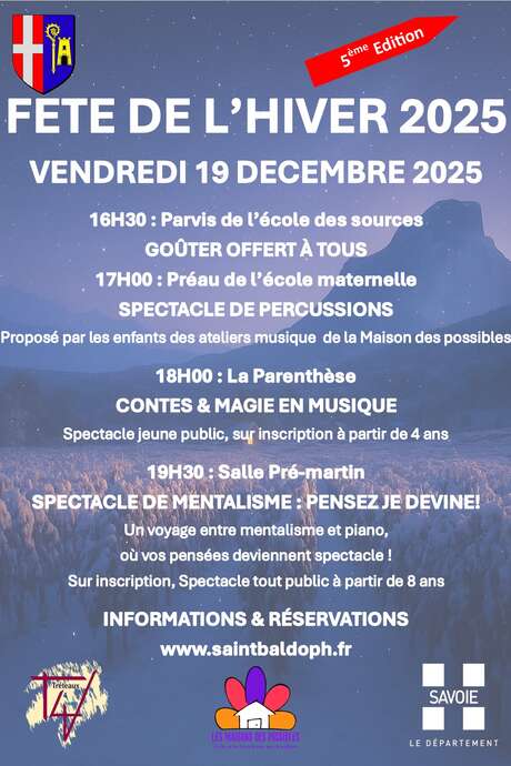 5ème édition de la fête de l'hiver