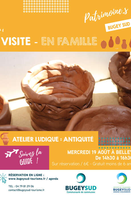 Les ateliers ludiques de l'Office de Tourisme "Au fil de l'histoire"