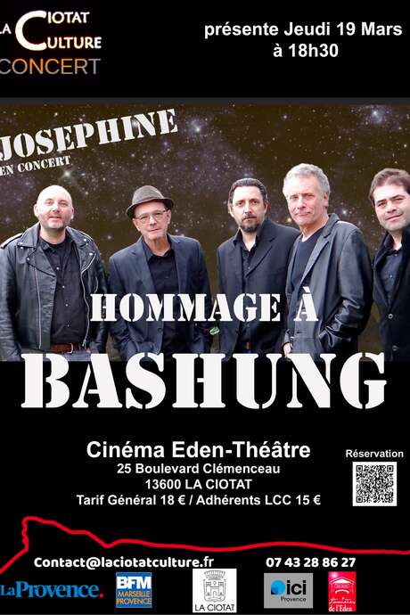 Concierto homenaje a Bashung