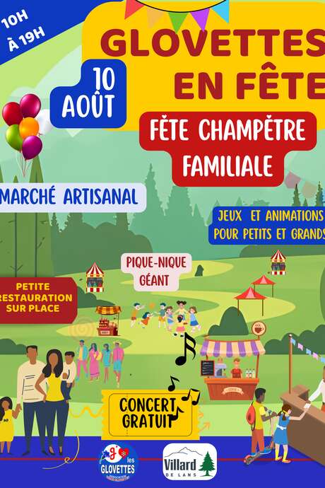 Glovettes en fête
