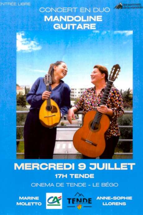 Concert en duo mandoline guitare