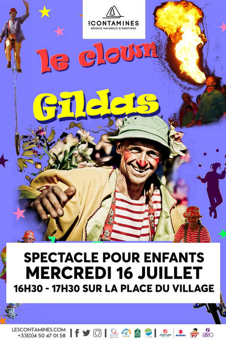 Spectacle pour enfants : "Le Pestac de Gildas le Clown"