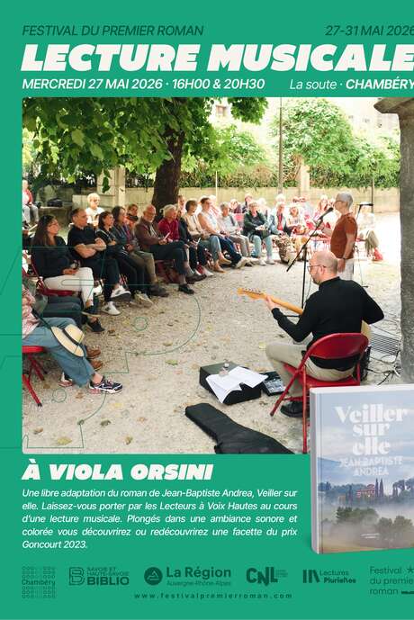 Lecture musicale : À Viola Orsini - Festival du premier roman