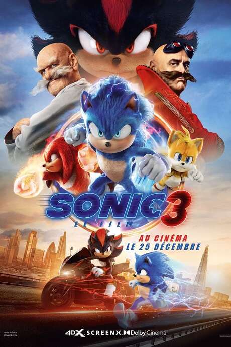 Cinéma : Sonic 3 - le film