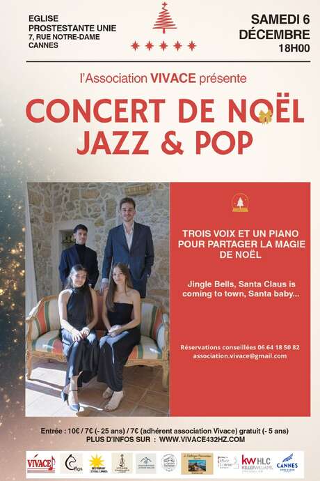 Concert de Noël Jazz & Pop