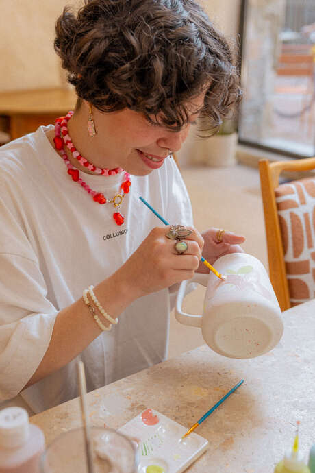 Fête des mères X Peinture sur céramique