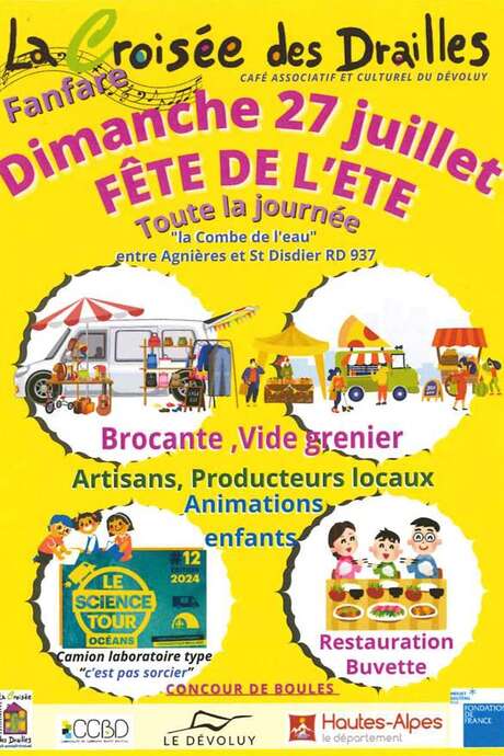 Fête de l'été à la Combe de l'eau