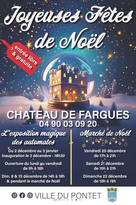 Marché de Noël au Château de Fargues