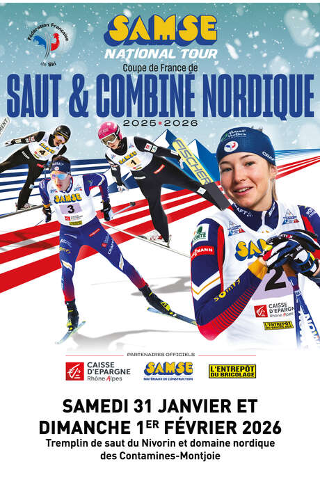 SAMSE National Tour U15 & U17 de saut à ski et combiné nordique