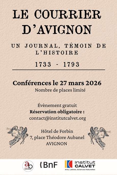 Le Courrier d’Avignon, un journal témoin de l’histoire, 1733 – 1793