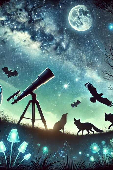 Exploration du ciel étoilé et biodiversité nocturne