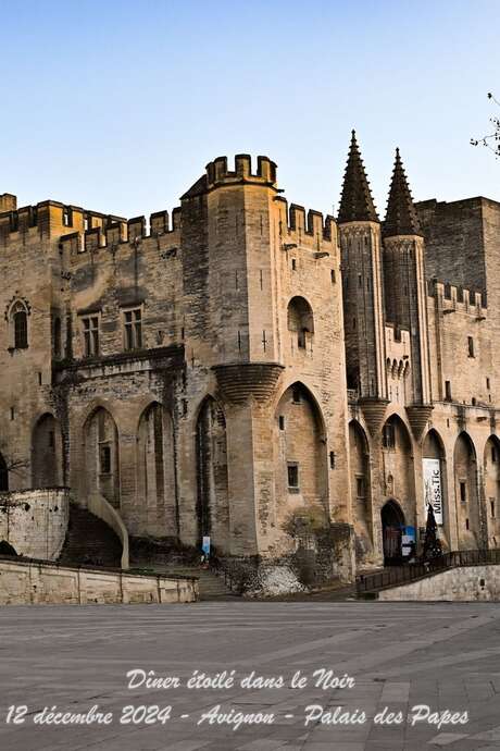 Dîner étoilé dans le noir