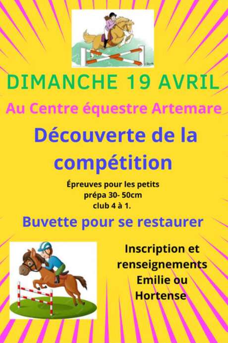 Découverte de la compétition à poney pour les tous petits