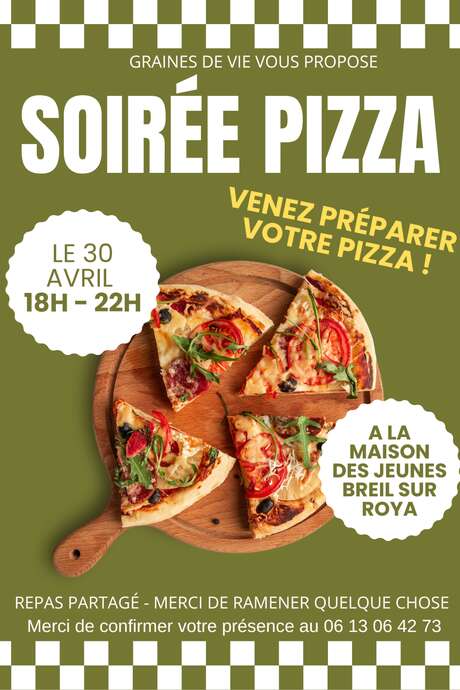 Soirée pizza à la maison des jeunes