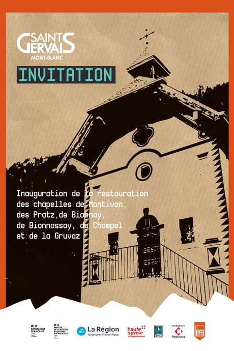 Inauguration des chapelles de Montivon, des Pratz, de Bionnay, de Bionnassay, du Champel et de la Gruvaz