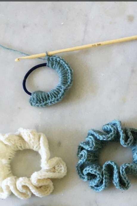 Atelier crochet : Chouchou à cheveux (8/15 ans)