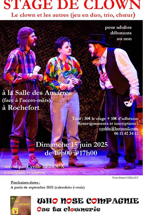 Atelier clown : le clown et les autres
