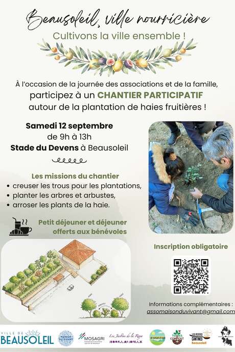 Community Project - Beausoleil, a City That Nourishes: Let's Grow the City Together!