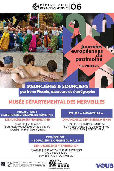 Journées européennes du patrimoine - Atelier "Tarantella"