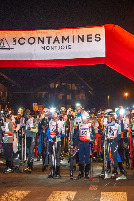 Signal Express : montée sèche de ski de randonnée en nocturne