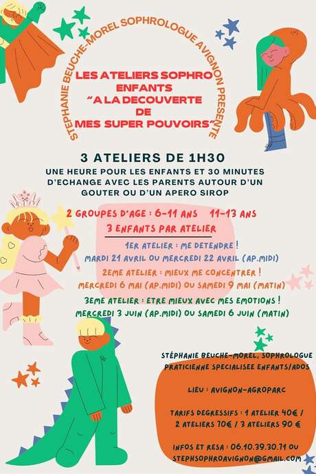 A la découverte de mes super pouvoirs