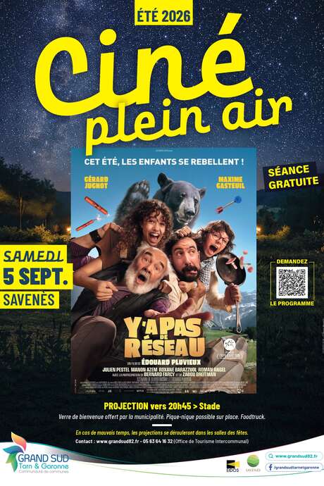Ciné plein air /" Y'a pas de réseau "